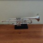 Yamaha Trumpet Ytr-1335s Silver With Mouthpiece And Case