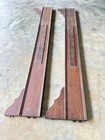 Pair Antique Solid Walnut Bed Rails 74  Parts Repair Wood-lumber Salvage  m