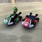 Carrera Go  Luigi   Mario Kart 8 Slot Cars  1 43  As-is For Parts