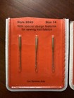 New Vintage Singer Sewing Machine Style 2045 Size 14 Yellow Band Needles  Set 2