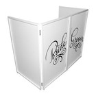 Prox Xf-sbrgr20x2  2  Bride And Groom Facade Enhancement Scrims - Black On White