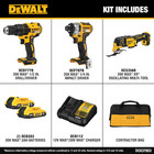 Dewalt Dck379d2 20v Max 20-volt Brushless Cordless 3-tool Combo Kit