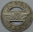 Pittsburgh Railways Co  Fare  1949 Pennsylvania Transit Token  Pa 765 Ab   3 