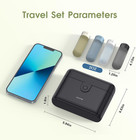Travel Bottles With Case  4x2oz Tsa Approved  Leak-proof  Press To Unlock  Compa