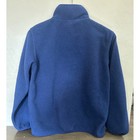 Free Country Boys Blue Full Zip Fleece Jacket Size 14 16 Large Red Zippers