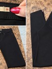     levi s Women s Black Denim 711 Skinny Jeans  Solid 5-pocket Regular Size 28