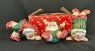 3 Vtg Fitz And Floyd Tumbling Elves Figurines Lot Christmas Box Gnomes Ceramic