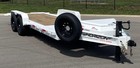 Horizon 20 x 83  Etz White Tilt Deck Equipment Trailer -15 2k  gvwr   In Deck