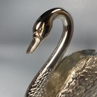 Vintage Godinger Silver-plated Swan Napkin letter Holder Italy 1984   Nos
