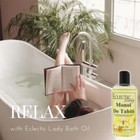 Lilac Bath Oil  - Scented Body Oil - Relaxing   Moisturizing Bathing Oil