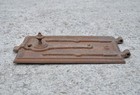 Old Original Cast Iron Fire Door Bread Oven Doors Pizza Stove  46 5 Cm X 31 5 Cm