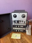 Vintage Akai M8 M-8 Reel To Reel Audio Machine Case Tape Deck Cross Field  Japan