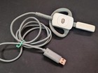 Microsoft Xbox 360 Wired Headset Ear Loop Mono Chat Usb Official Oem Gray