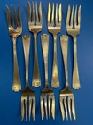 Etruscan Gorham 1913 Greco Roman Revival Sterling Salad Fork 6 1 4   No Monogram