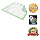 New Healthline Chucks Pads     23 x36   Waterproof  Absorbent  Green  50 Pack