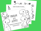 Digital- 2025 Merrick Abc Children s Dinosaur  Activity Book  print Req d  14pgs