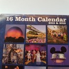 Disneyland Resort  2015 2016 Calendar 16 Month  Disney  Theme Park  Collectible 