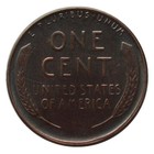 As Shown In The Figure1955 Wrong Version Lincoln Wheat Cent Penny Rare Sought