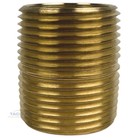 Brass Close Pipe Nipple Fitting 1  Mnpt X 1  Npt Male Adapter Connector