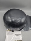 Mens Women s Motocross Baseball Hat Half Helmet W  Gloves   Mask Carbon Fiber