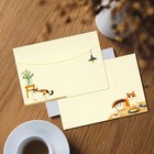 36 Pc Writing Paper And Envelopes Set Warm Cute Cat Themed Stationary Set Design