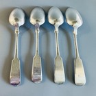 4 Anchor Rogers  Silverplate Tipped Oval Soup Spoon  No Monogram