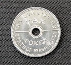 1935 Washington State 2 Mills Sales Tax Token Wa-s1 Uncirculated Bright