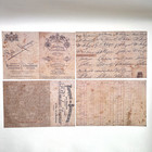 Vintage Style French Collage Paper Sheets Junk Journal Scrapbooking