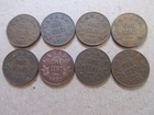 Set Of Canada Small Cents Key Dates 1922  1923  1924  1925  1926  1927  1930 -31