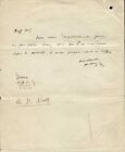Palestine Gaza 1921 Document Assigning Subpostmaster From Gaza To Jenin
