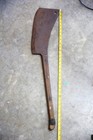 Antique Hog Splitter Meat Cleaver Vintage Large Butcher Kitchen Tool Vintage 32 