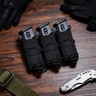 Single double triple Magazine Holster For 9mm 40 cal 45 Acp Open-top Mag Holder