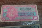 Lot Of 2  1954-58  United States Mpc 10 5 Cents Series 521 Used Circulated