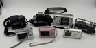6 Digital Camera Lot - Kodak  Hp  Olympus  Canon  Dxg As Is   Repair W one Film