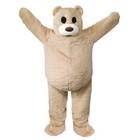 Bear Costume  Adult Plush Mascot Costume For Halloween  Birthday Party  73inch