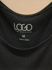 Logo By Lori Goldstein Nwot Black Rayon Tank With Asymmetrical Hem Size M  19 99