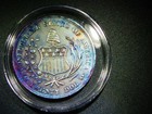 Toned Unc 1861  20 Dollar Confederate States Of America Civil War Restrike Coin