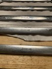 Vintage Snap-on Tools Usa 10pc 12pt Chrome Sae Combination Wrench Set Oex710