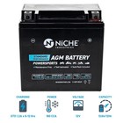 Niche Agm Battery Ytx14l For Harley Davidson Sportster Xl883l Xl1200c Xg500