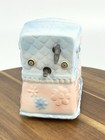 Vintage Relpo Musical Baby Cradle Planter Plays Lullaby - Works 