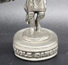 Cool Vintage 1982 Miniature Pewter Eagle Dancer Figure Signed N w  802 