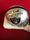  Jennifer Edwards  autographed  beckett   raiders  Mini Helmet Set  heidi Bowl  