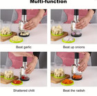 1pcs Stainless Steel Manual Onion   Garlic Chopper     Handheld Food Crusher - New