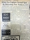 20 1951 Newspapers W Chicago White Sox Baseball Team W Nellie Fox Minnie Minoso