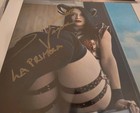 Stephanie Vaquer Signed 8x10 Wwe Demon Outfit Wwf Cmll Aew