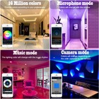1 4 10x 5w Smart Wifi Bt Rgb Ww Cw Led Ceiling Recessed Lamp Downlights Spot Us