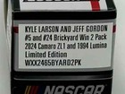 Hendrick Motorsports 30 Yr Brickyard Bookend Race Set  1 64 2024 Larson   Gordon