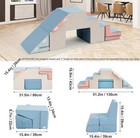 Asweets 4 In 1 Foam Climbing Blocks For Toddlers Indoor Soft Climb 