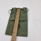 Vintage First National Bank Orange California Money Deposit Bank Bag Canvas