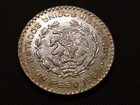 1966 Mexico Peso Bu Uncirculated Pl Toned Morelos Large Silver World Type Coin